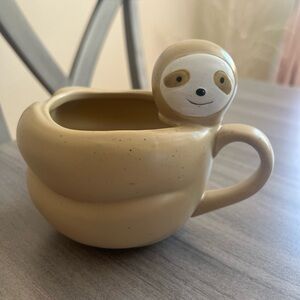 Adorable Tan Sloth Mug